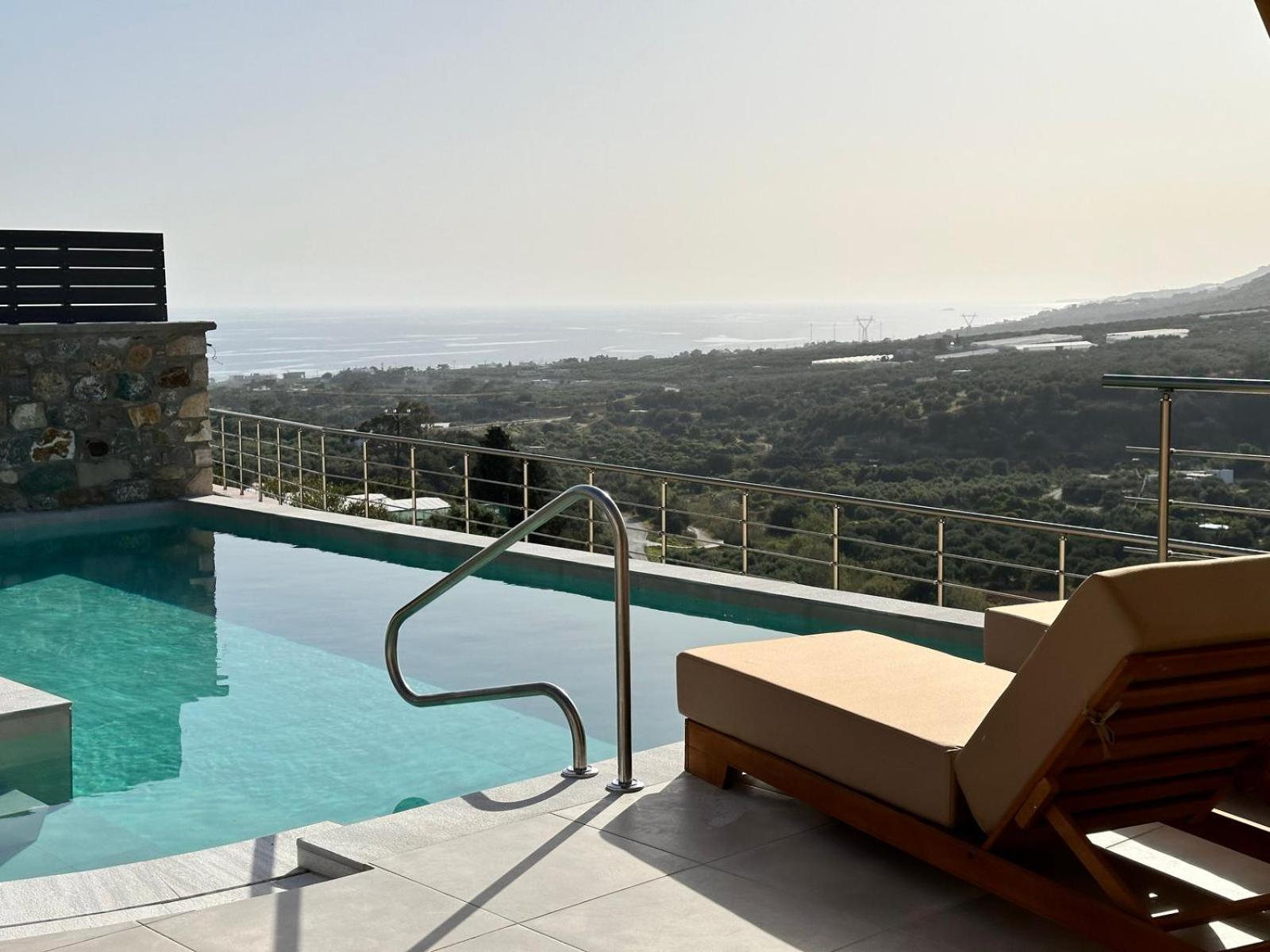 Mediterranean View Villa Makry Gialos  Exterior photo