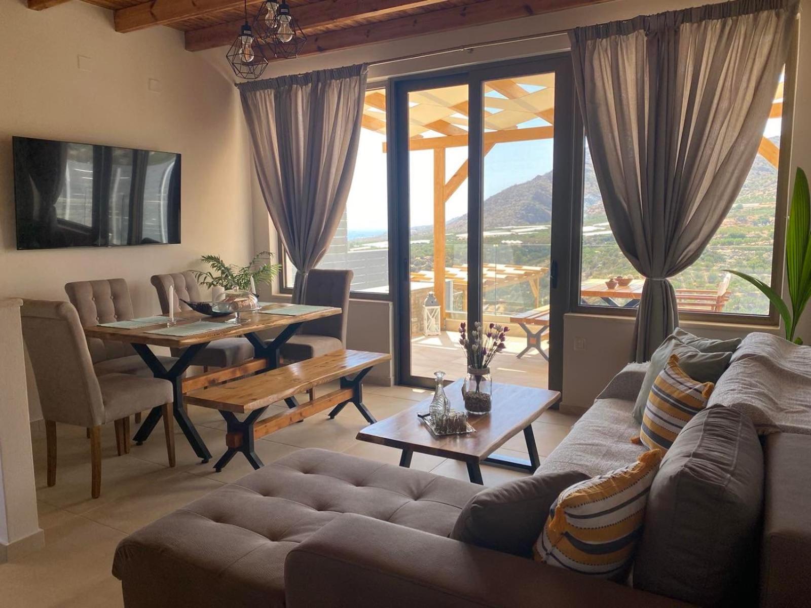 Mediterranean View Villa Makry Gialos  Exterior photo