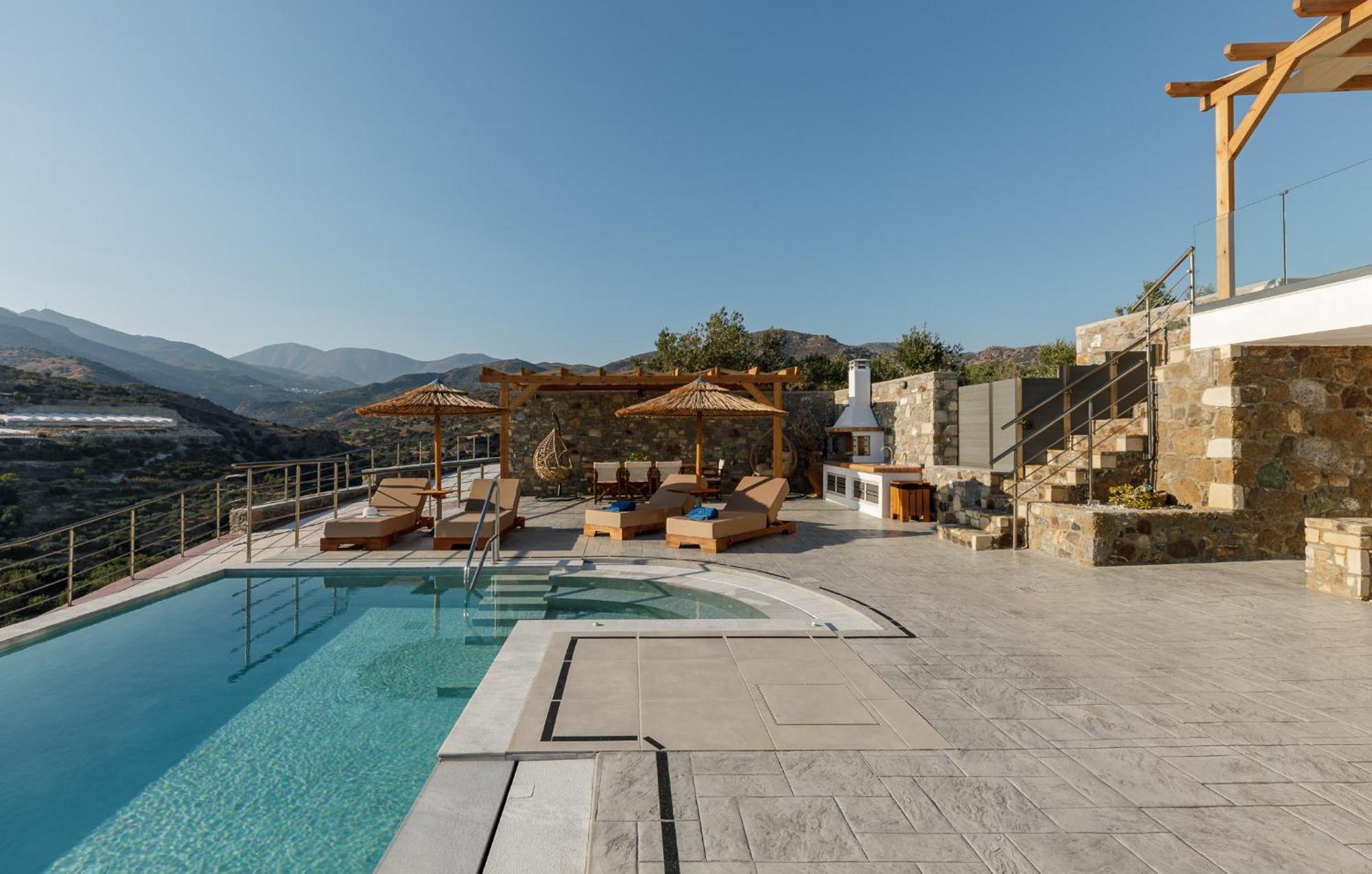 Mediterranean View Villa Makry Gialos  Exterior photo