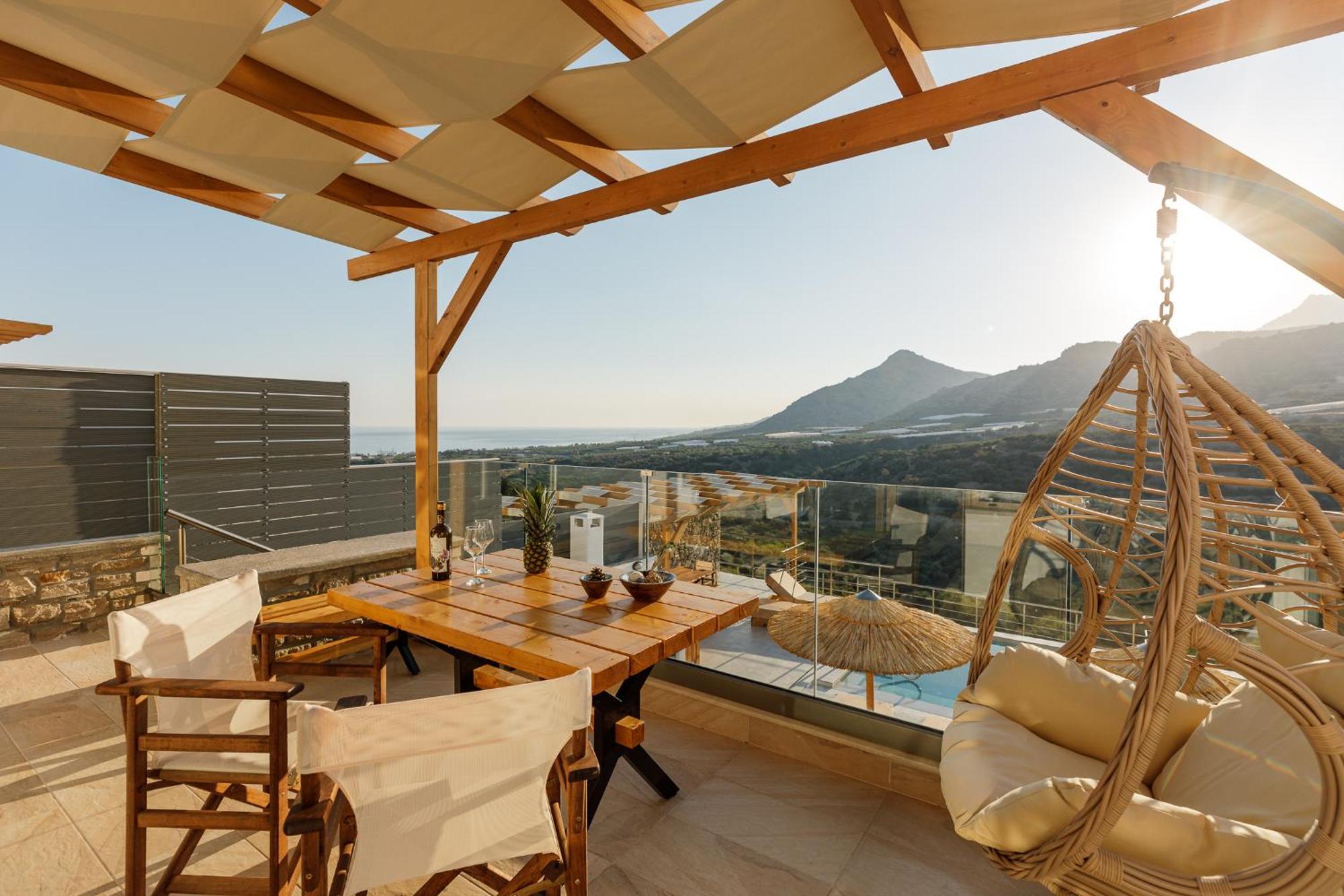 Mediterranean View Villa Makry Gialos  Exterior photo