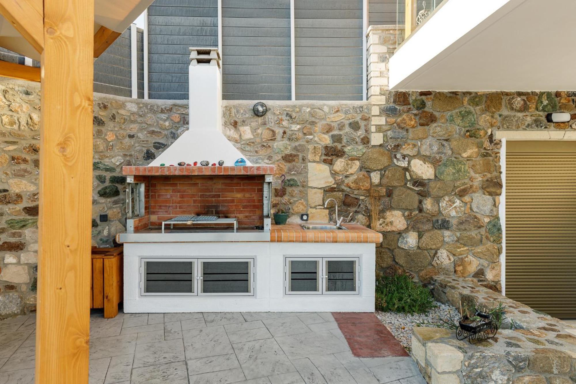 Mediterranean View Villa Makry Gialos  Exterior photo