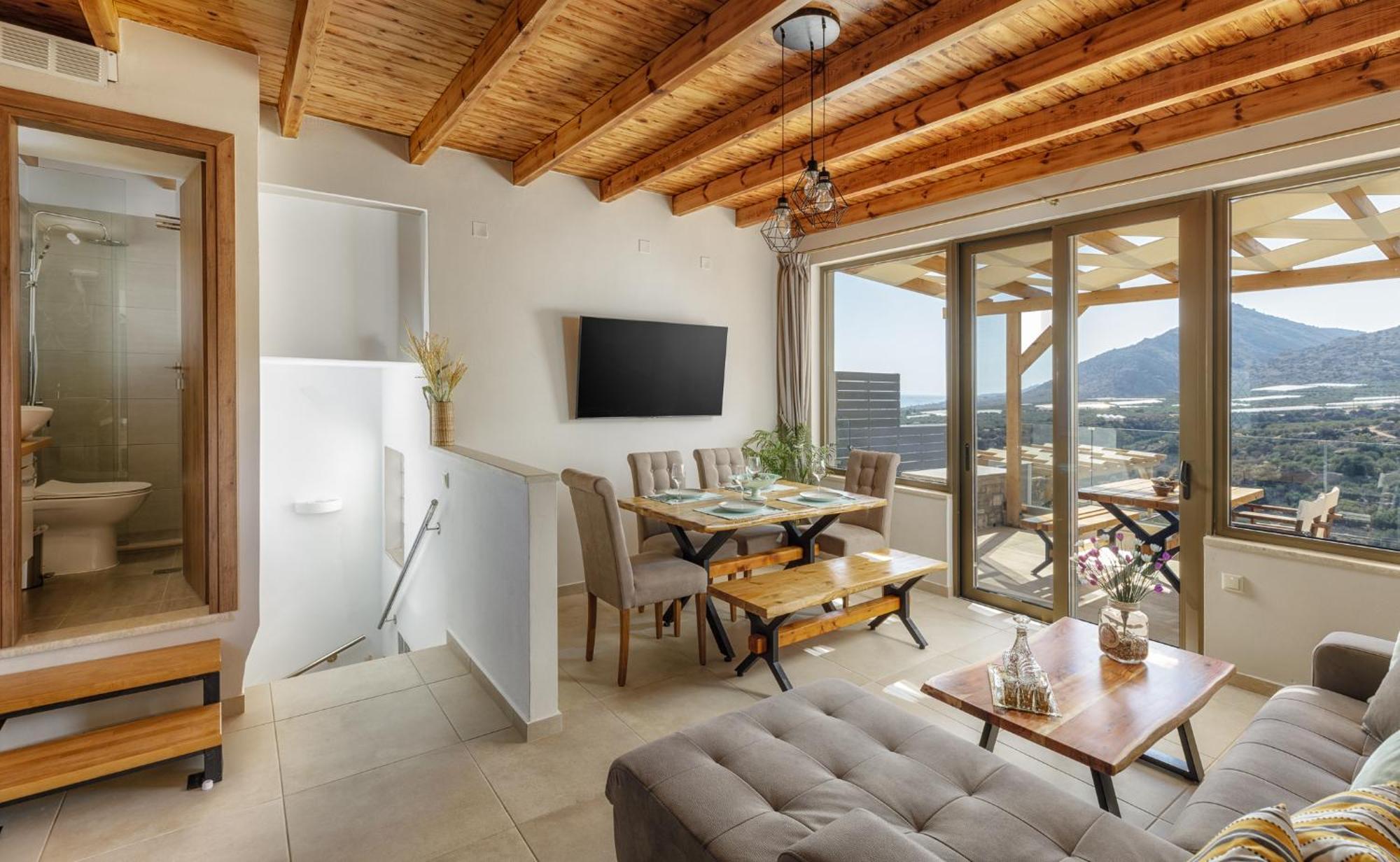 Mediterranean View Villa Makry Gialos  Exterior photo