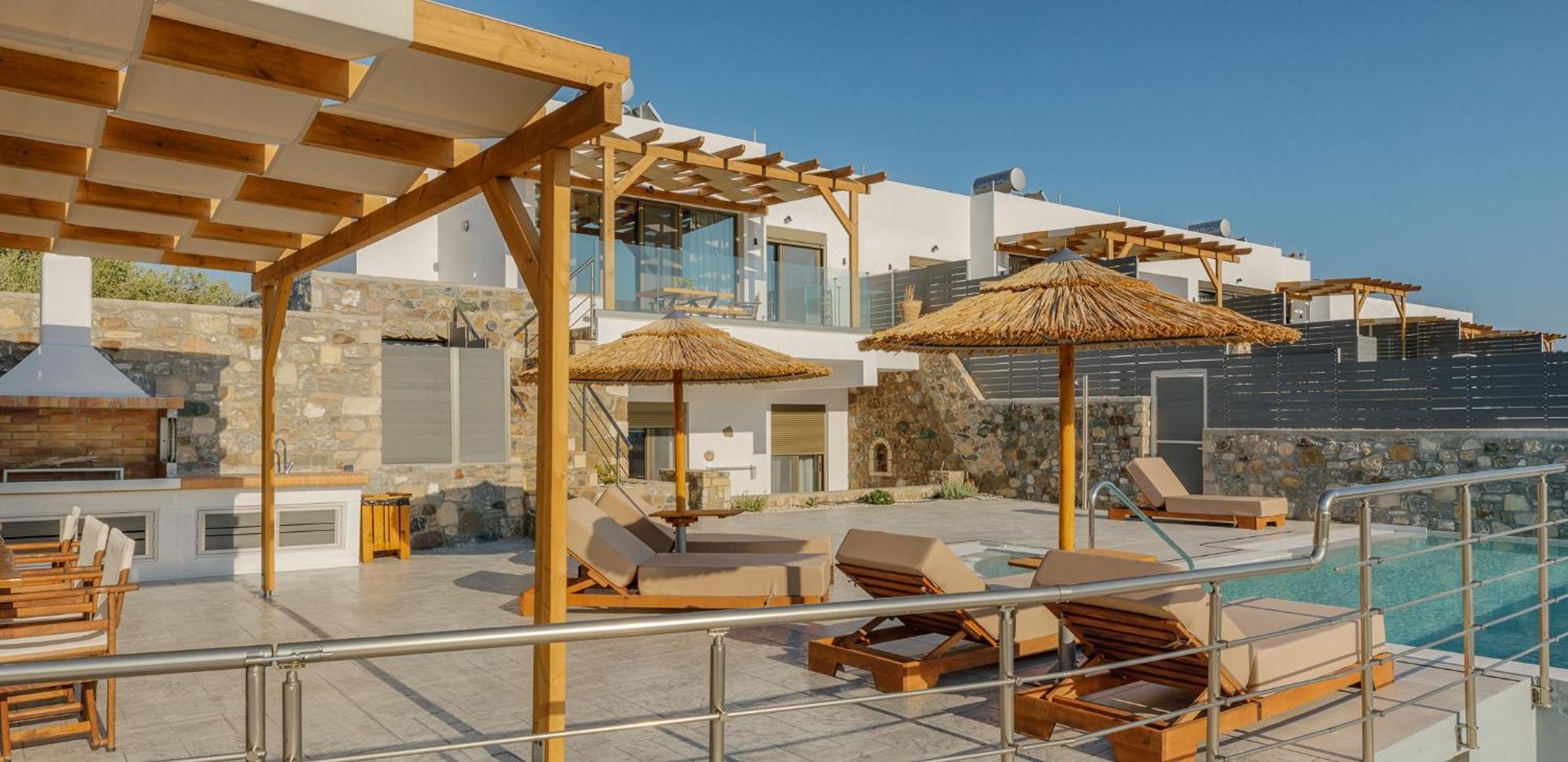 Mediterranean View Villa Makry Gialos  Exterior photo