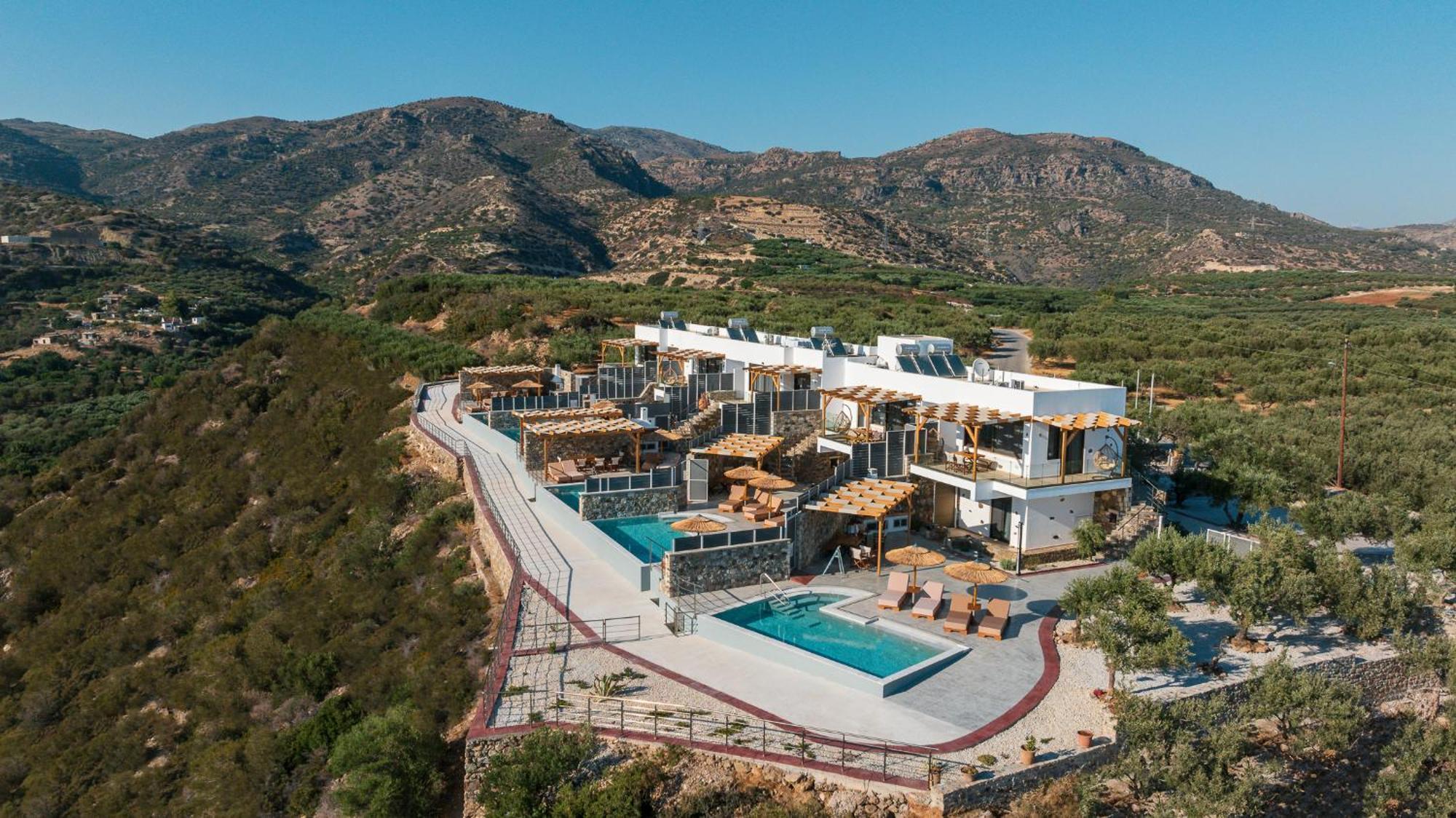 Mediterranean View Villa Makry Gialos  Exterior photo